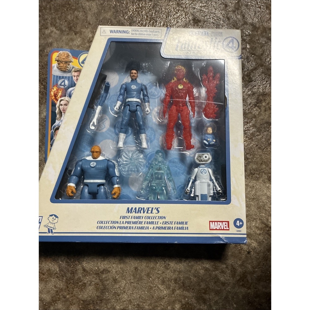 Marvel Studios The Fantastic 4 First Steps First Family Collection Figures New